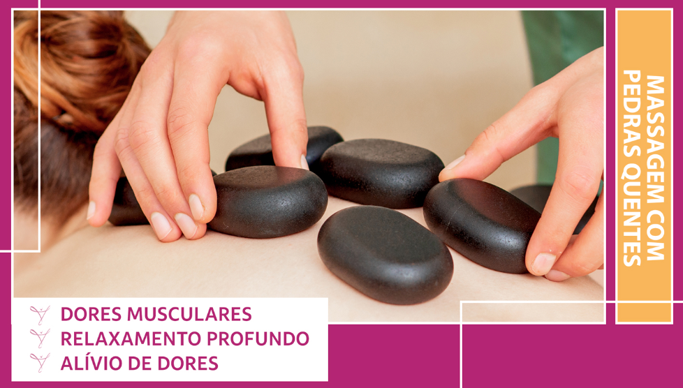 Massagem com pedras quentes - Itaim